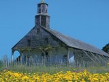 Typical Church in Chiloe Island