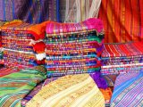 Textile in the Otavalo Indian Market