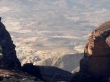 En Route to Petra, spectacular desert scenes 