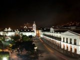 Night view from Hotel Plaza Grande, Quito