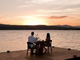 Romantic sunset dinner in lake Nicaragua - Jicaro Island Ecolodge